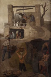 Arbeiter in Montmartre